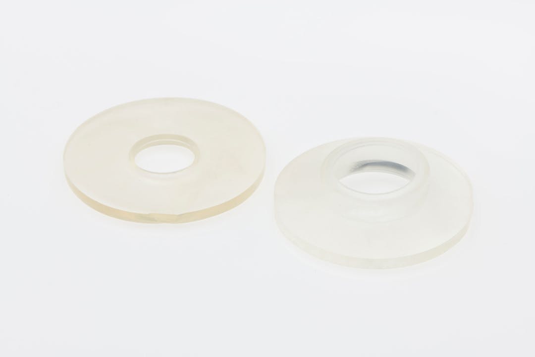 Clear Washer For Glass Adapter