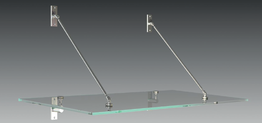 Rod System Glass Canopy