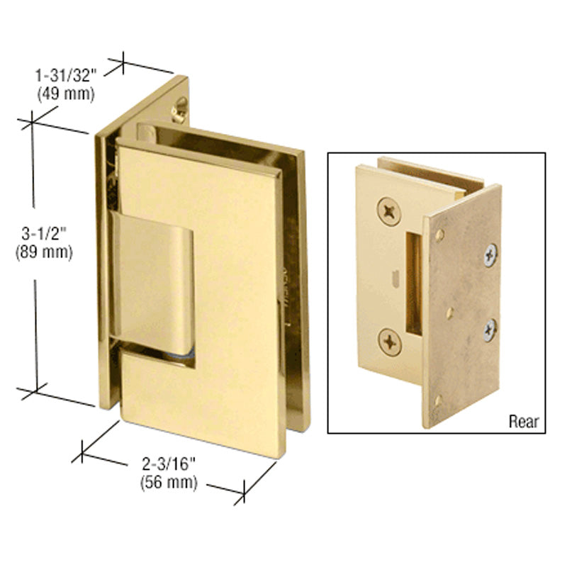 Wall Mount Offset Back Plate