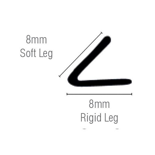 Translucent Vinyl Edge "V" Seal