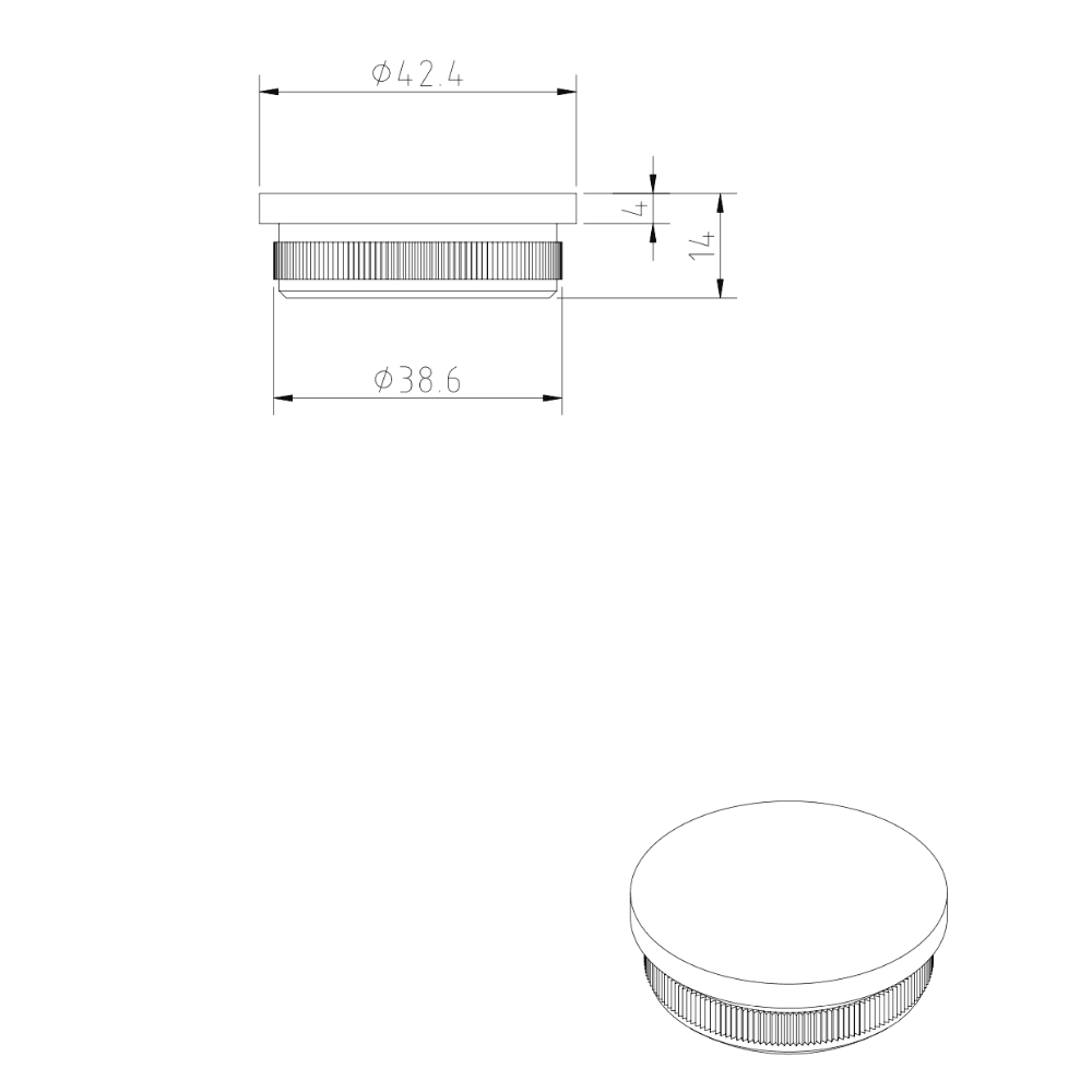 End cap measurements