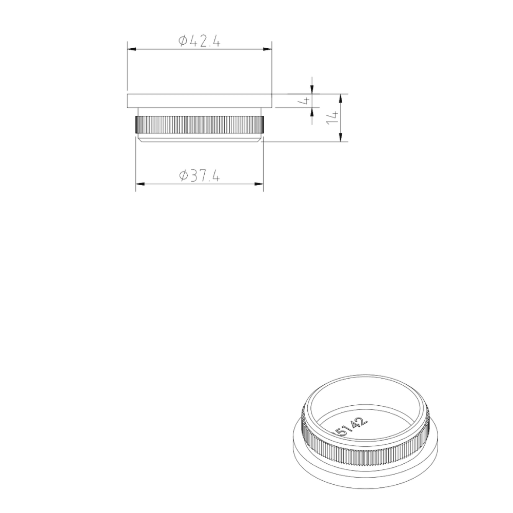 End cap measurements