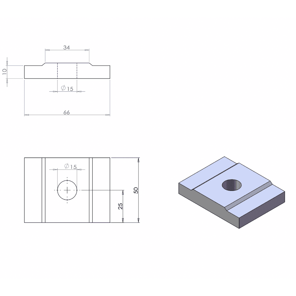 Drainage block measurements