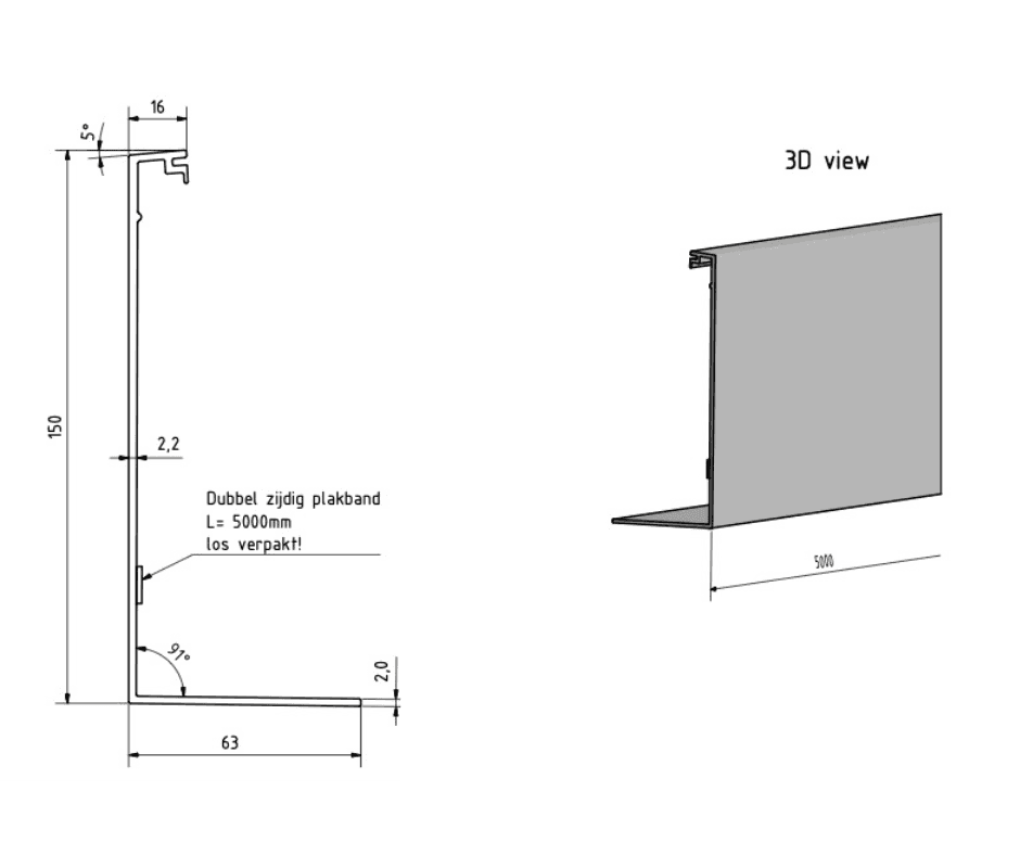 Flex Fit Pro Side Cladding