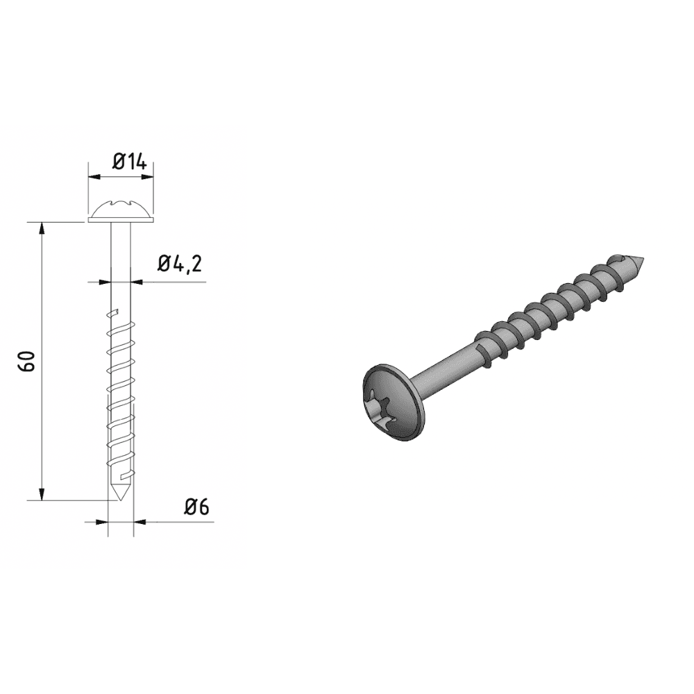 Fixing anchor measurements