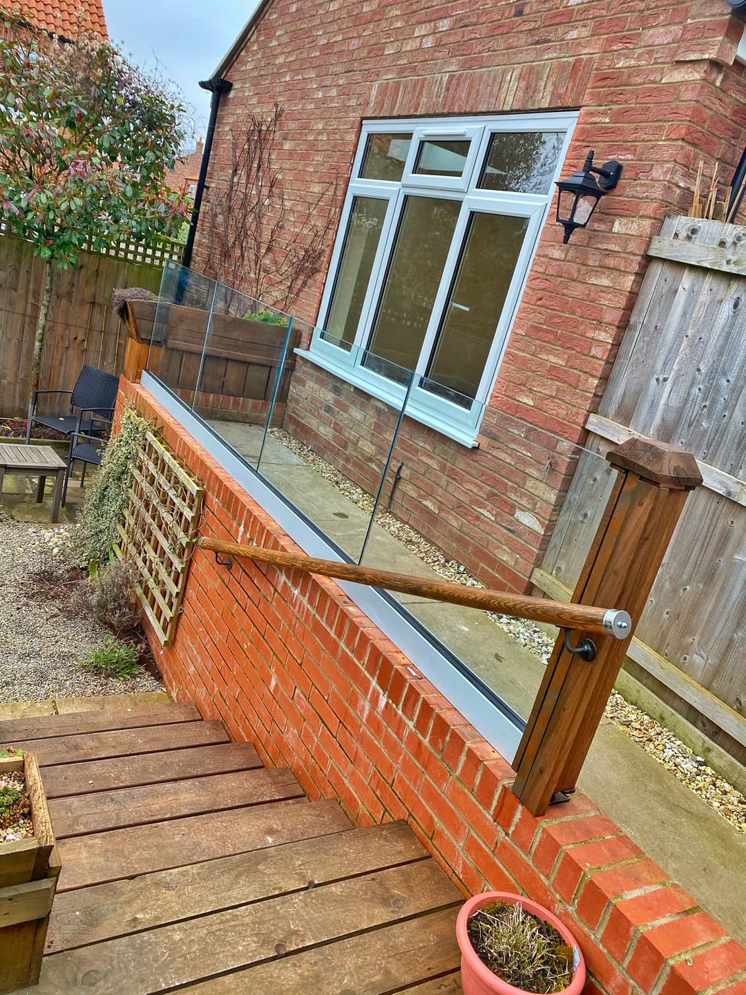 Glass Balustrade in Newport