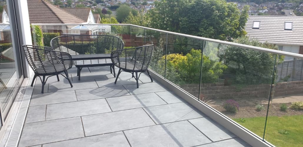 Glass Balustrade in Kensington