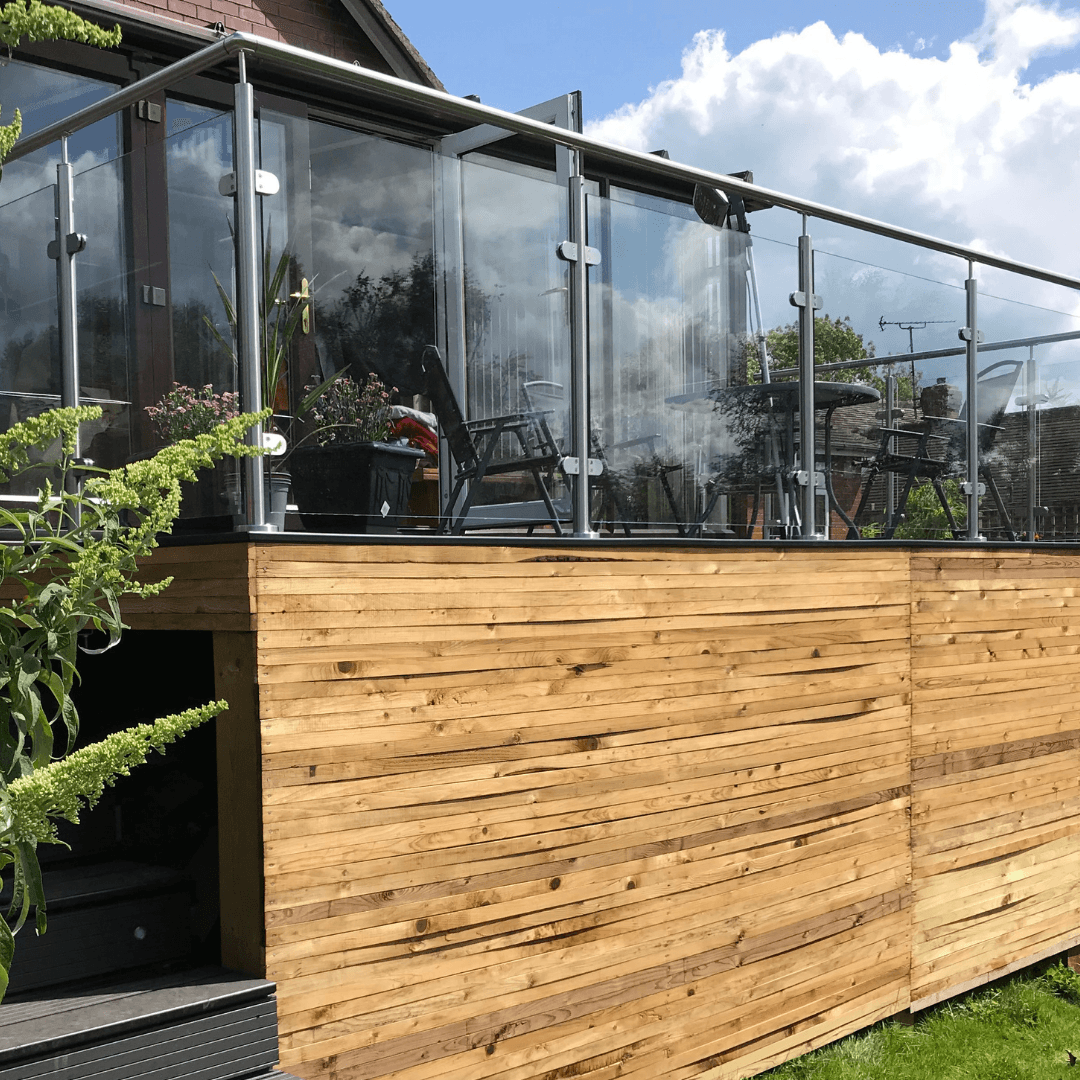 Glass Balustrade in Chorley