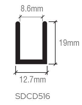 Aluminium Deep U Channel