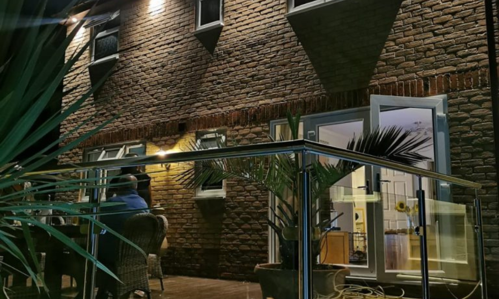 Glass Balustrade and handrail for a customer in Chester