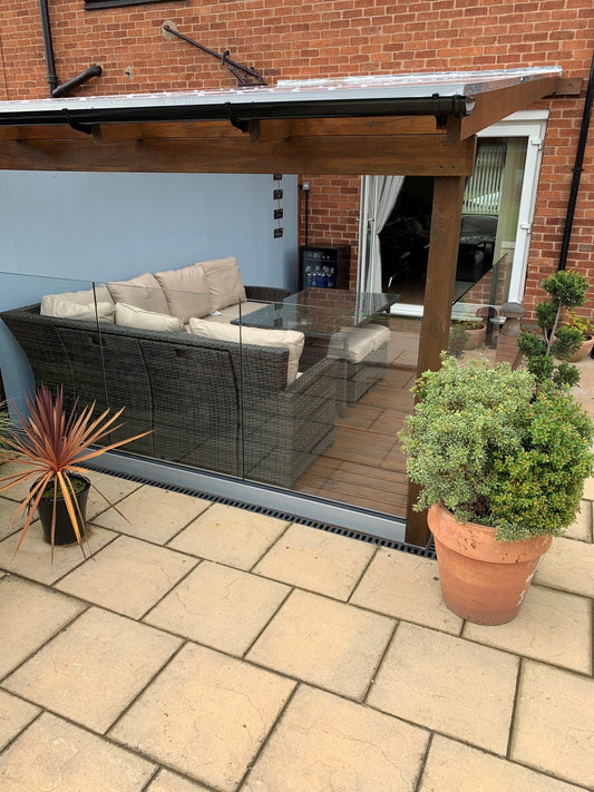 Frameless Glass Balustrade project in Bournemouth