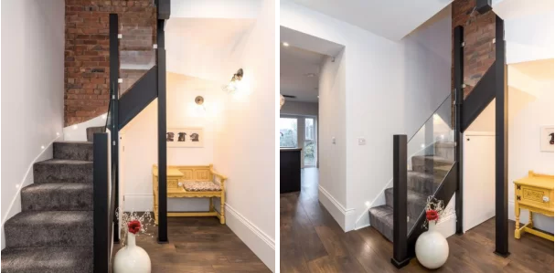 DIY Glass Staircase Balustrade Project in Swindon