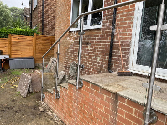 Bespoke Glass Balustrade in Canterbury