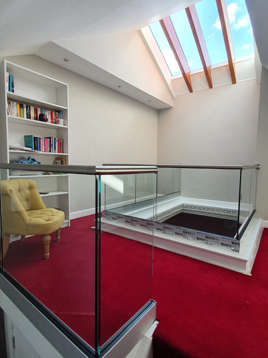 Frameless Balustrade in Walthamstow, East London