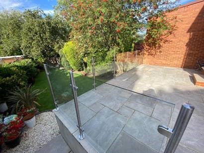 Glass Balustrade in Hackney, London