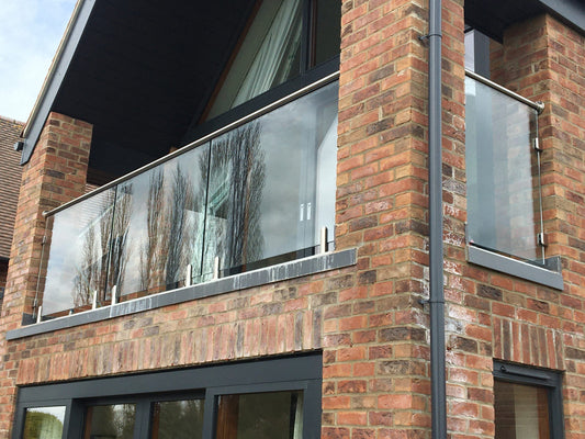 Frameless Glass Balcony in Kilmarnock