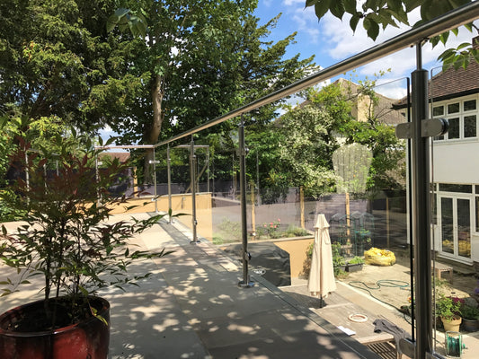 Glass Balustrade in Taunton