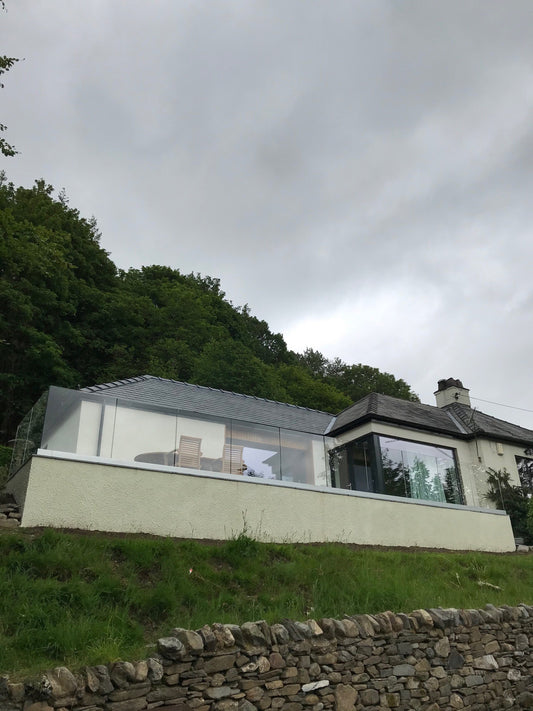 Glass Balustrades for Gardens