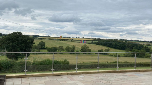 Cesario Glass Balustrade in Kidderminster