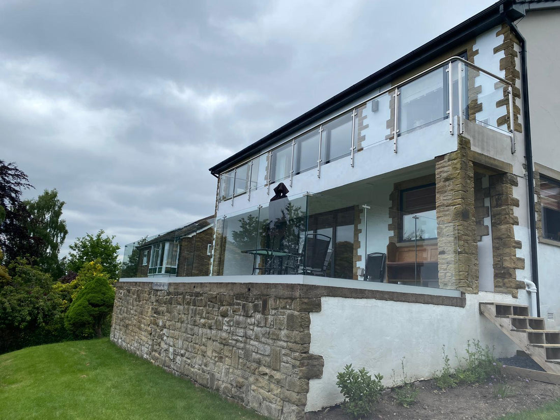 Glass Balustrade in Bingley