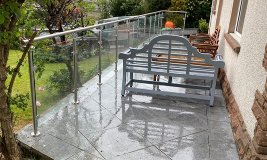 Glass Balustrade Project in Huddersfield