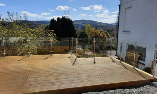 Glass Balustrade in Blackburn
