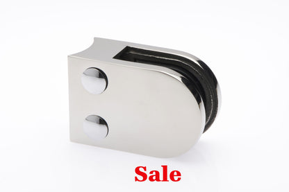 48mm Middle D Glass Clamp 10mm Glass Mirror Polished 316
