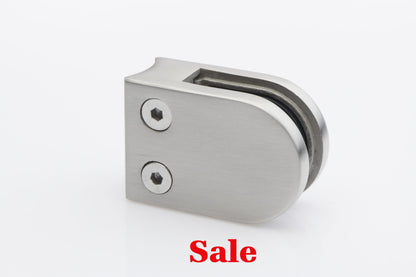48mm Middle D Glass Clamp 10mm Glass Grade 304