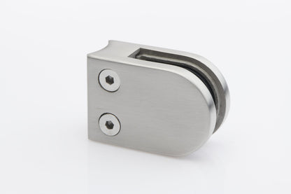 Middle D Glass Clamp For 10mm Glass - 48.3 3 - Zinc Satin