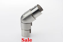 25 TO 55 Degrees Downwards Connector For 42mm Slotted Tube