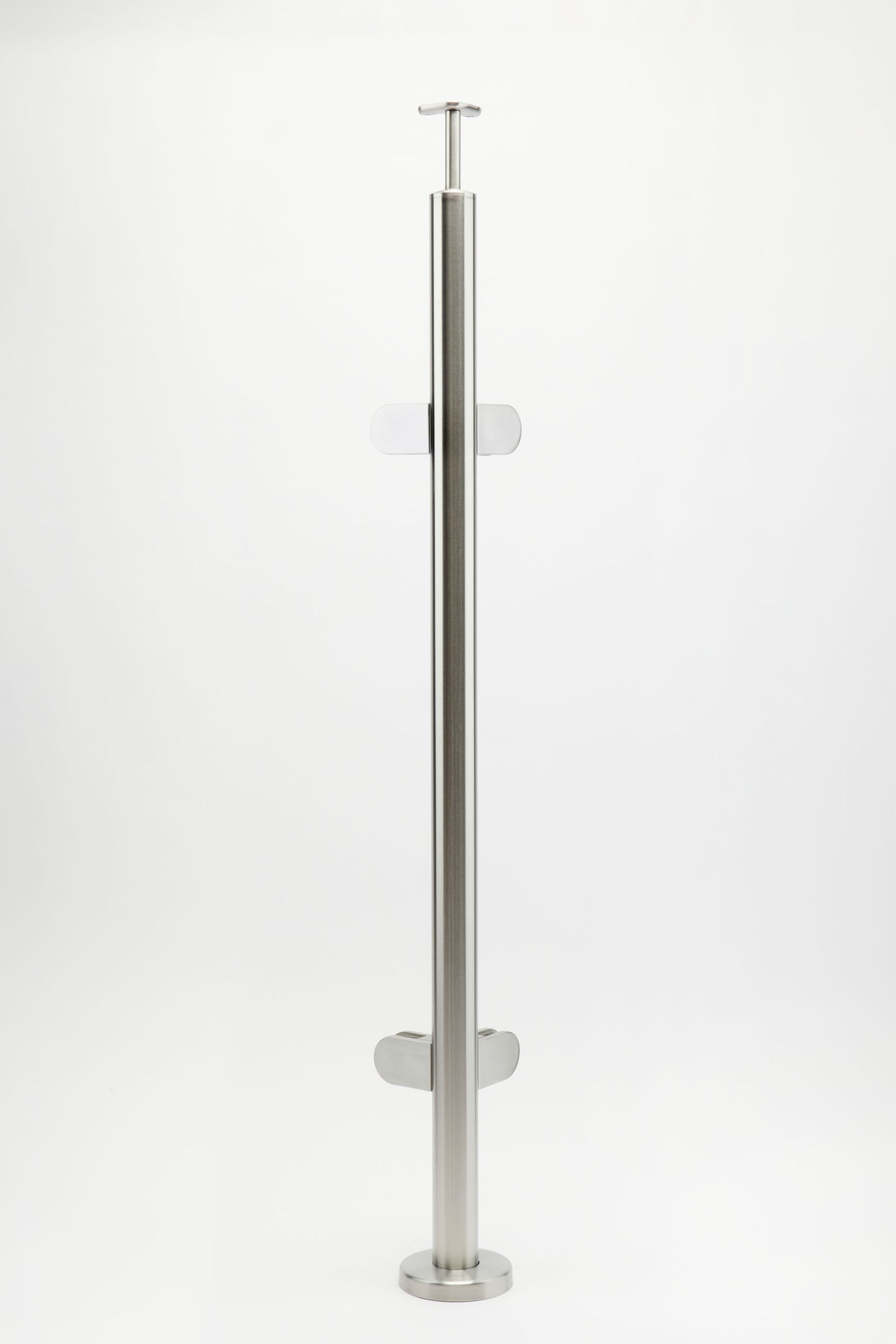 Mirror Polished Corner Post With Handrail Bracket