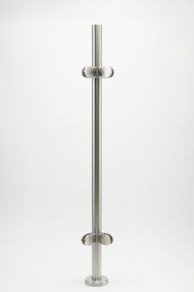 Mirror Polished Corner Post with End Cap
