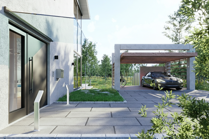 Airforce Cantilever Glass Canopy