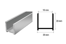 Aluminium Deep U Channel