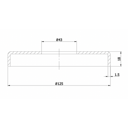 wall flange illustration