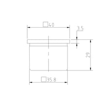 Glass balustrade component drawing