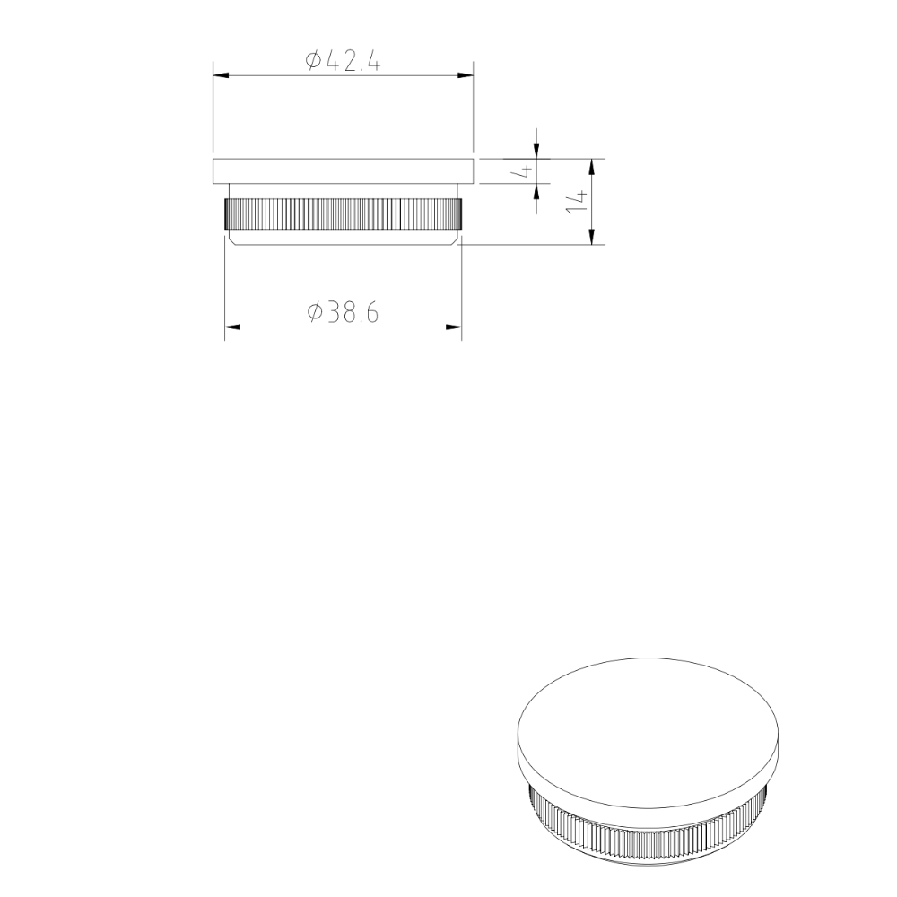 End cap measurements
