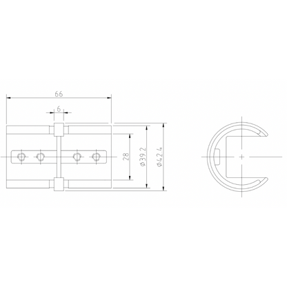 tube connector measurements