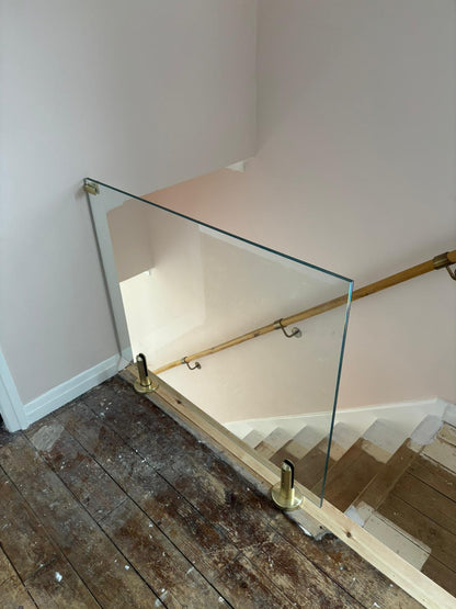 Base Plate 100mm Diameter - 48mm x 2mm Post - Grade 304