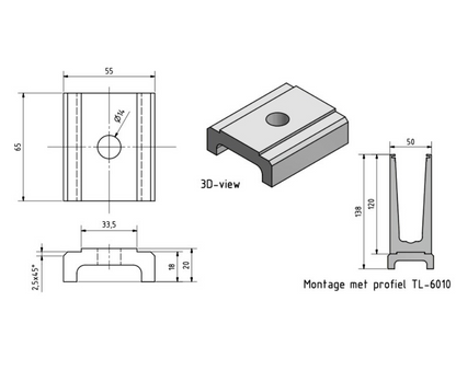 Flex Fit - Base Mount Components - Spacer