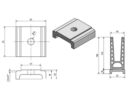 Flex Fit Pro - Base Mount Components - Spacer