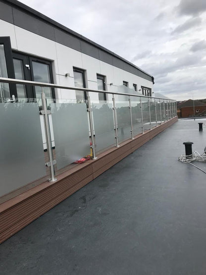 Mid Post With Handrail Bracket Diameter 42 x 2