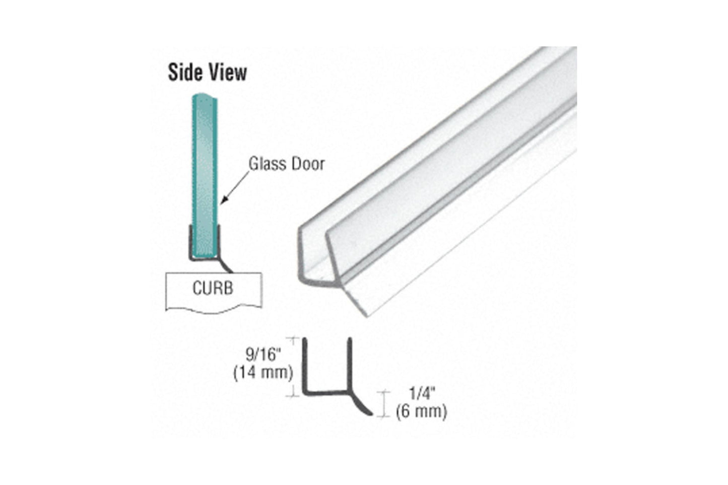 Dual Durometer PVC Seal