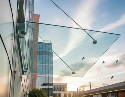 Rod System Glass Canopy