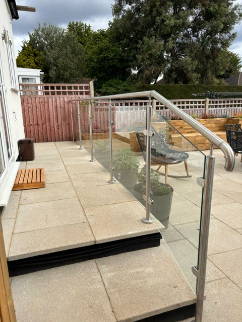 Handrail Stem With Thread - Adjustable Saddle for 42.4mm Handrail