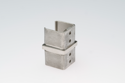 180° Connector For Square Slotted Tube