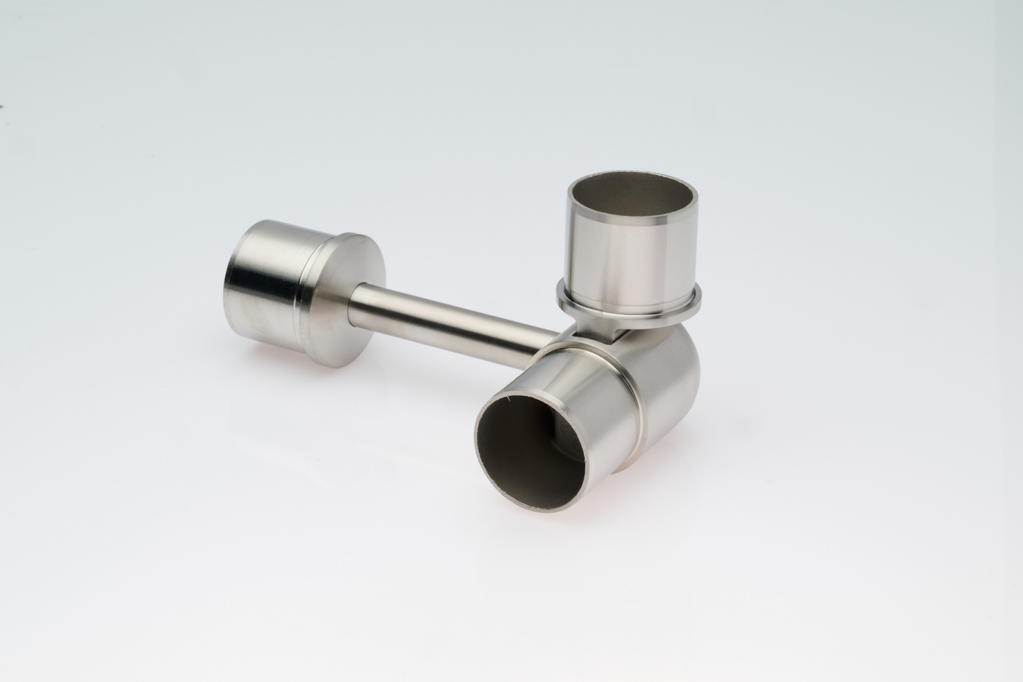 Handrail Bracket +/- 90 Degree Adjustable Elbow 42mm x 2mm