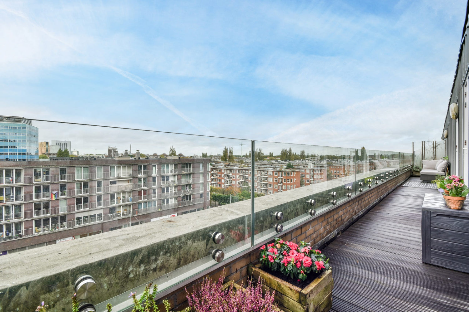 Point Fixings Glass Balustrade - 1m