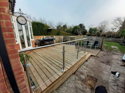Handrail Bracket with Fixed Saddle for 42mm x 2.6mm Post 42mmm Handrail