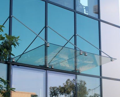 Rod System Glass Canopy